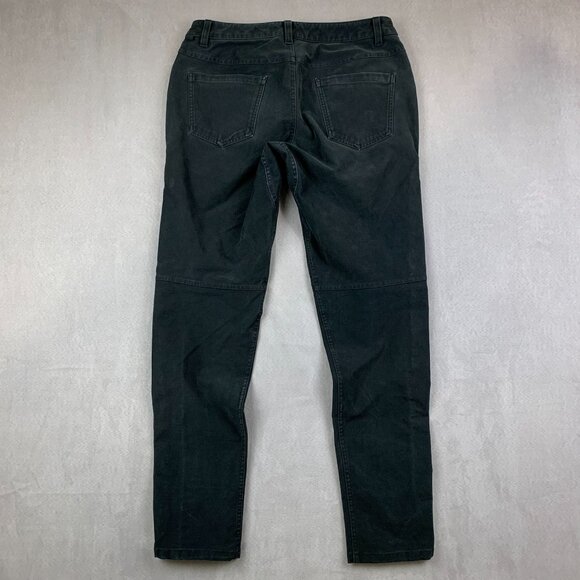 Lululemon Mens Pants 30 Black Jeans ABC Slim Fit Utilitech Tapered 30x30 M5ABNS - Picture 6 of 11